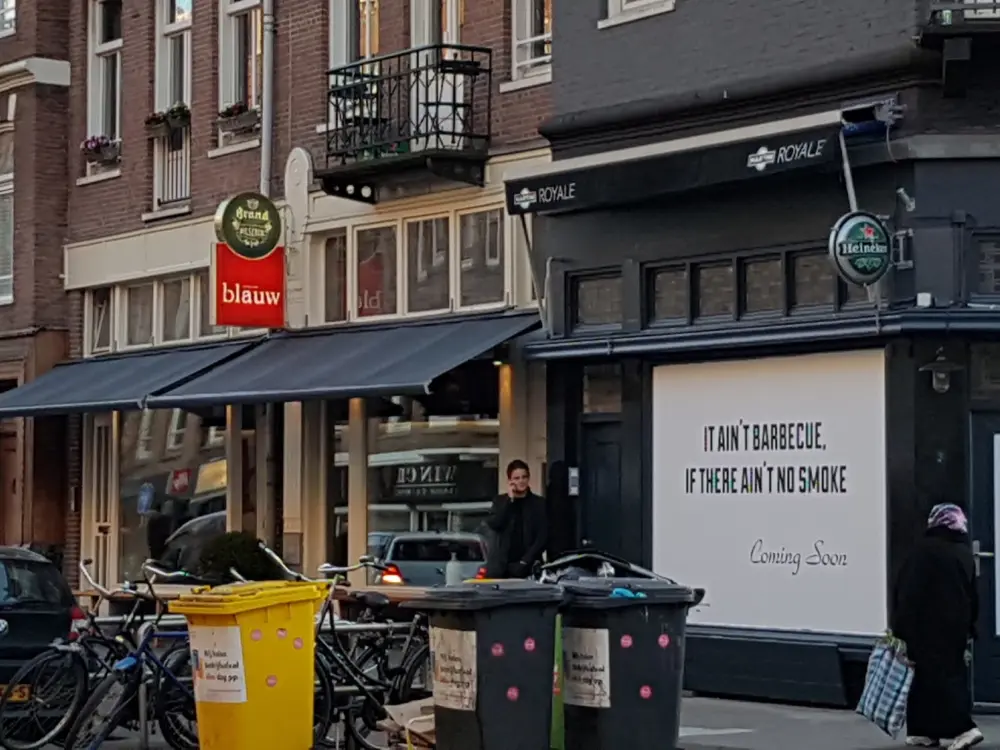 Restaurant Blauw Amsterdam in Amsterdam
