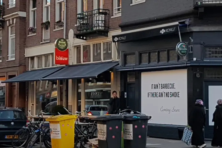 Restaurant Blauw Amsterdam in Amsterdam