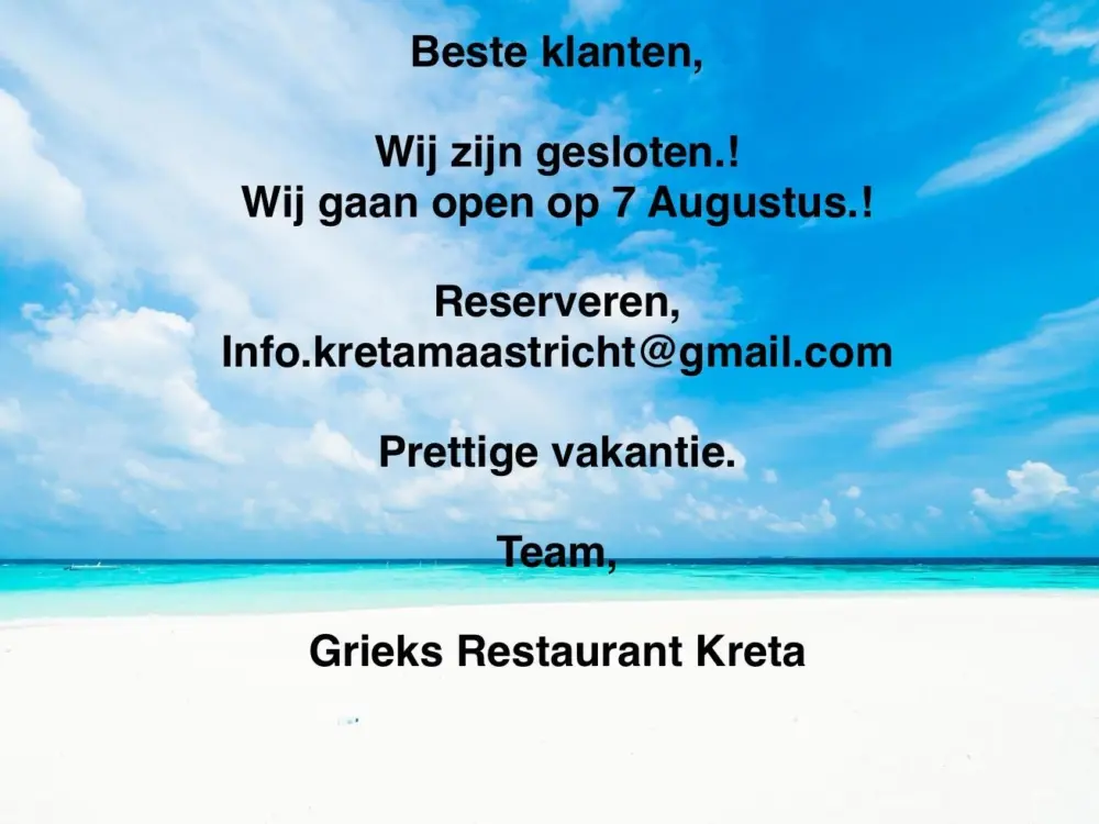 Restaurant Kreta in Maastricht