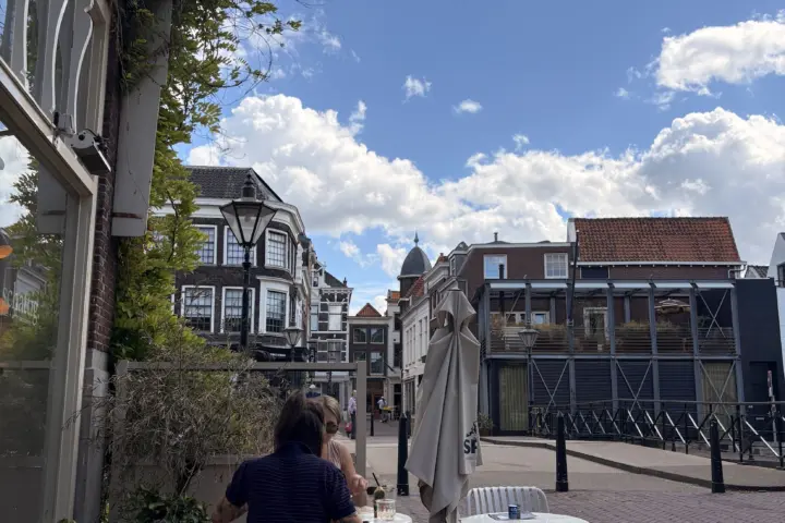 Restaurant schattig. in Schiedam
