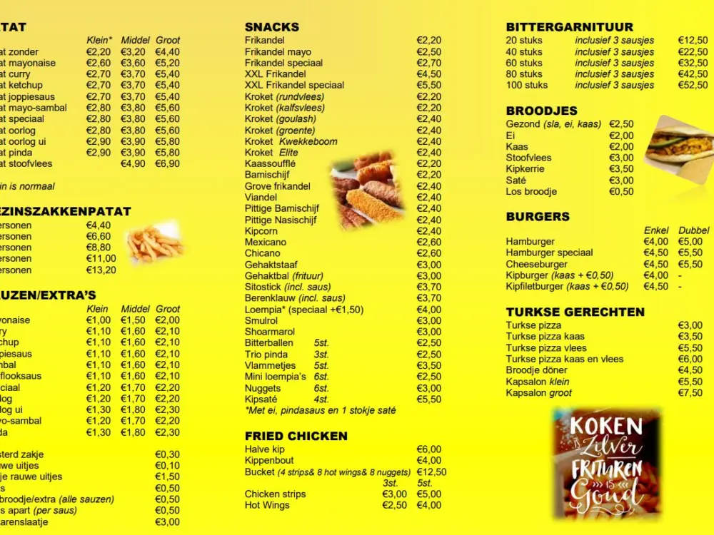 Restaurant Snackbar Japie in Rotterdam