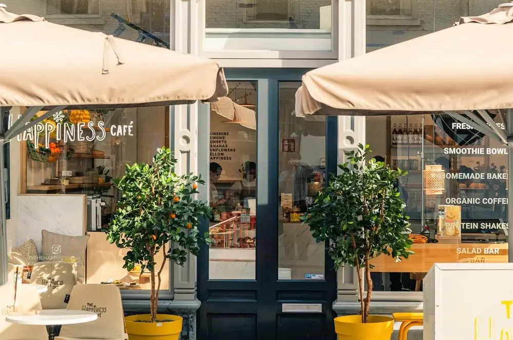 Restaurant The Happiness Café Den Bosch in 's-Hertogenbosch