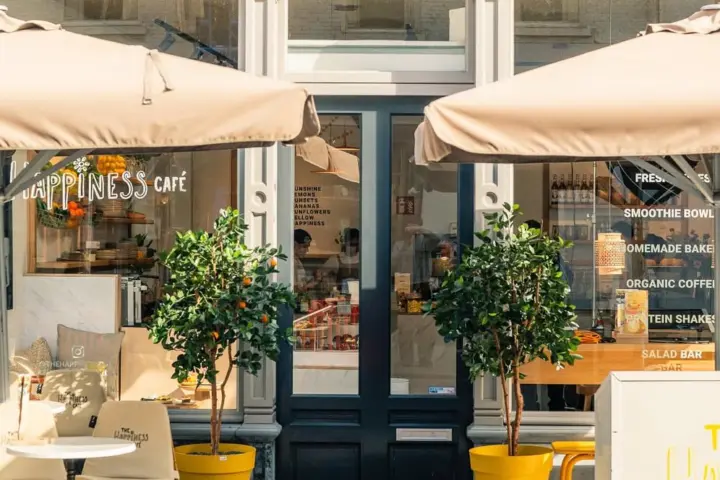 Restaurant The Happiness Café Den Bosch in 's-Hertogenbosch