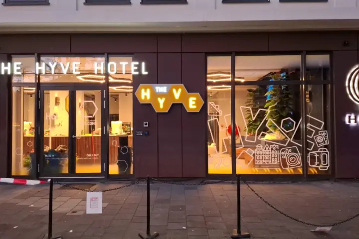 Hotel The Hyve Capsule hostel Amsterdam in Amsterdam