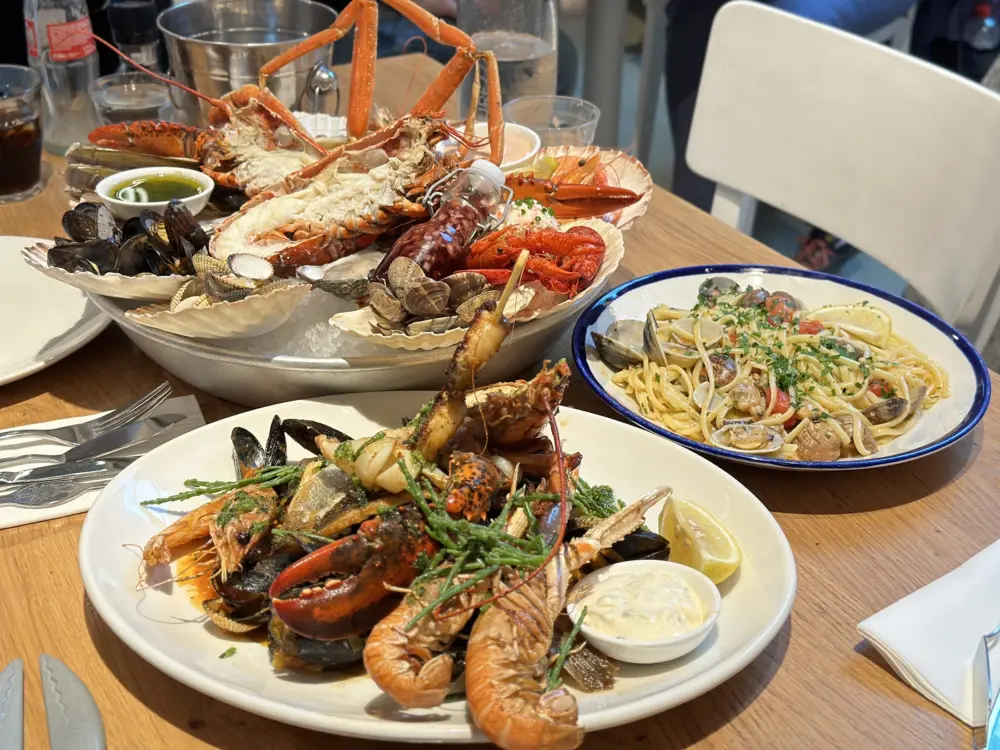 Restaurant The Seafood Bar in Amsterdam