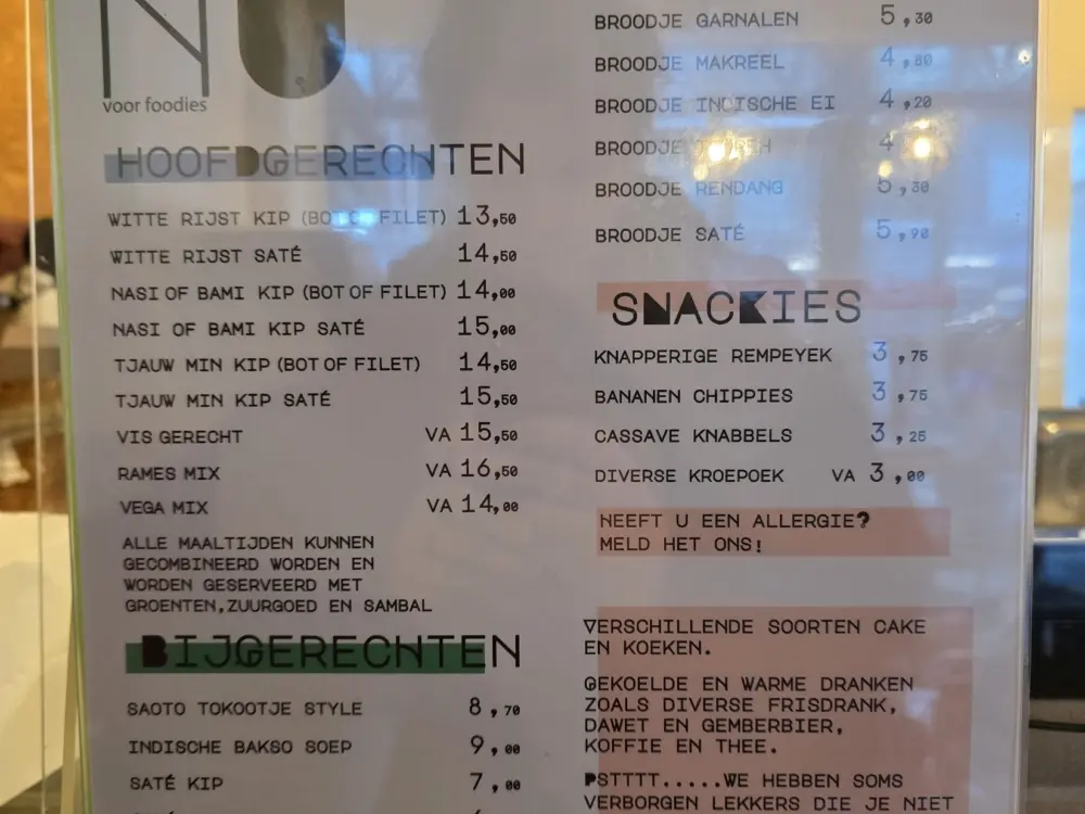 Restaurant Tokootje in Rotterdam