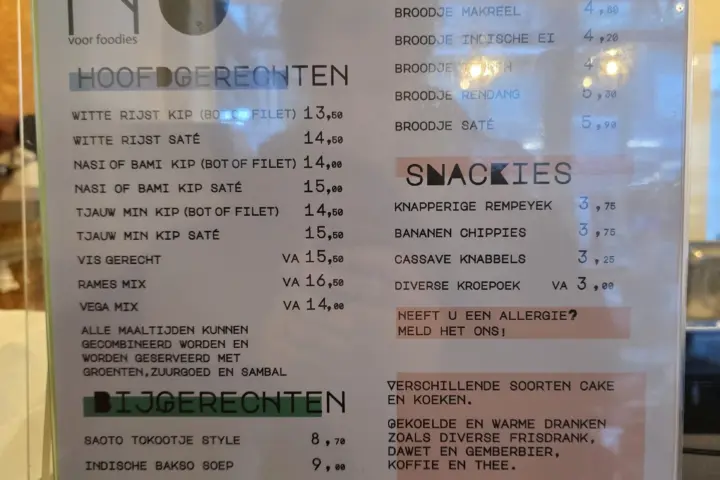 Restaurant Tokootje in Rotterdam