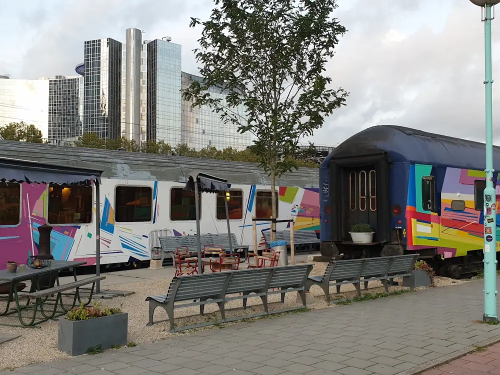 Hotel Train Lodge in Amsterdam
