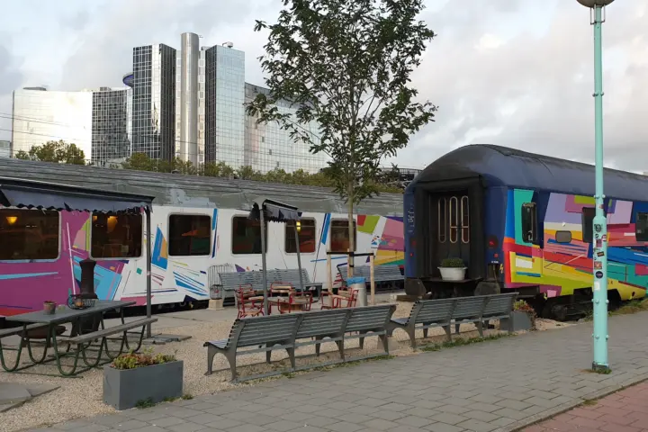 Hotel Train Lodge in Amsterdam