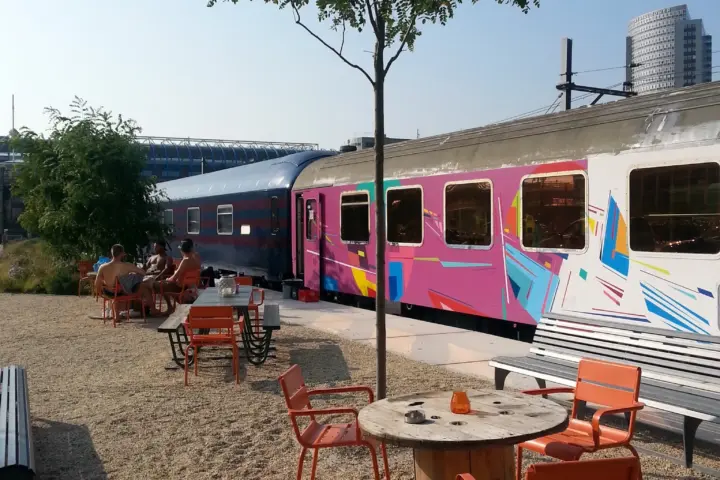 Hotel Train Lodge in Amsterdam