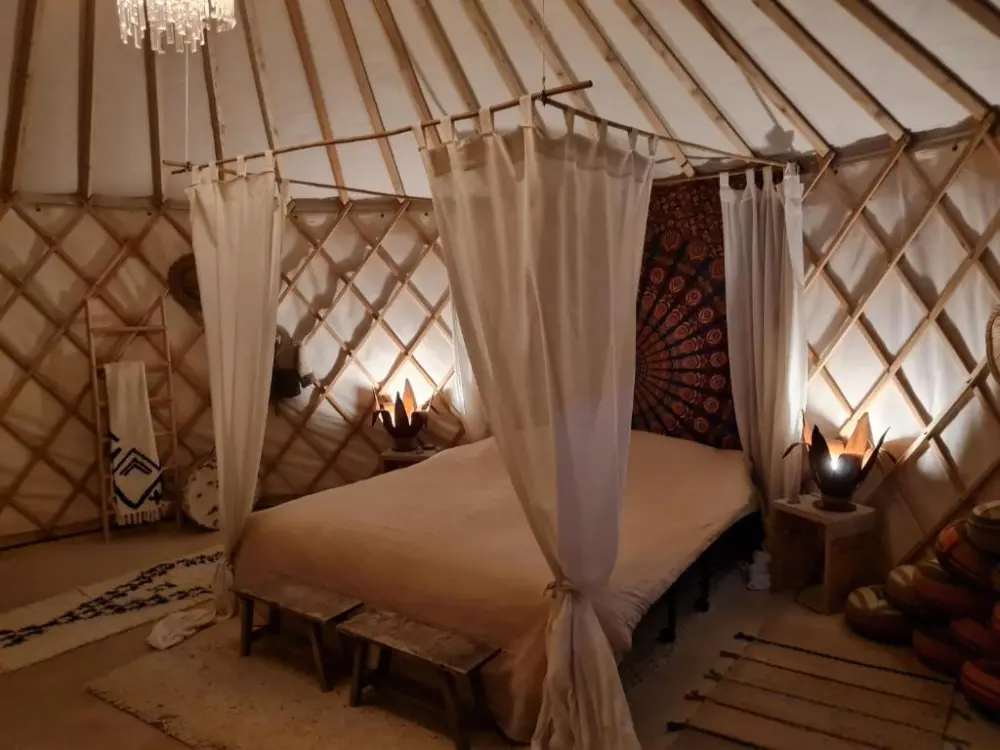 Accommodatie Vakantiewoning in monumentale boerderij met yurt in Eckelrade