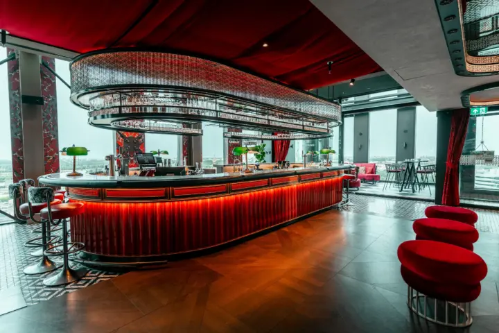 Restaurant Ventuno Skylounge in Amsterdam