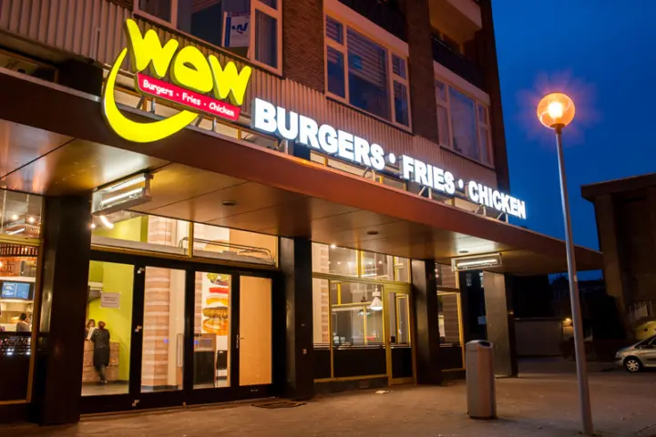 Restaurant Wawburger in Rotterdam