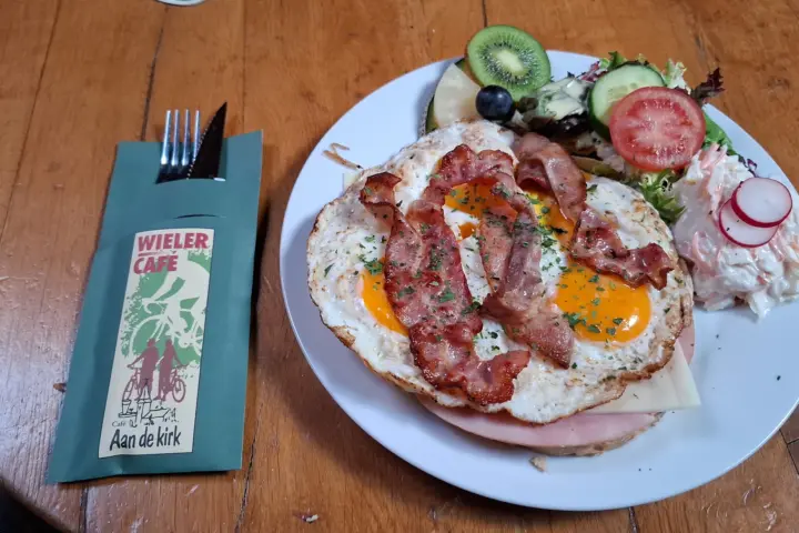 Restaurant Wielercafe a/d Kirk in Valkenburg