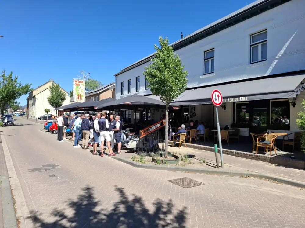 Restaurant Wielercafe a/d Kirk in Valkenburg